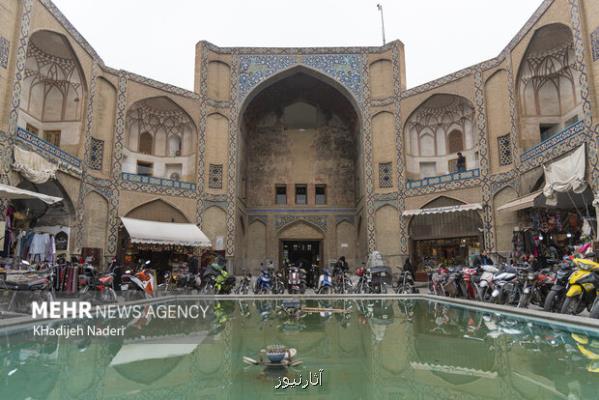 چهارسوی ضرابخانه بازار قیصریه اصفهان بعد از ۶۰ سال رفع تصرف شد