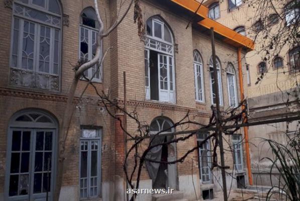 ابلاغ ثبت ۶ خانه تاریخی در تهران به استاندار