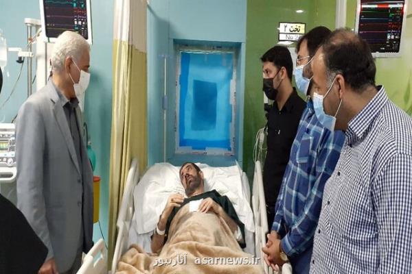 آخرین وضعیت مدیر کل ارشاد خوزستان بعد از واژگونی خودرو