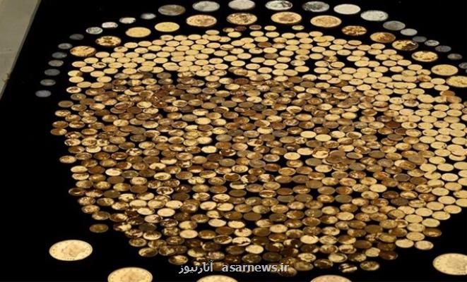 کشف غافلگیرکننده سکه های طلا