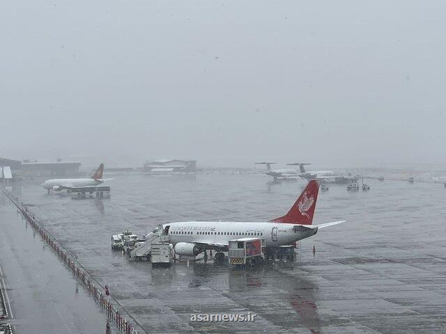 کلیه پروازهای فرودگاه مشهد به سبب مه گرفتگی تا اطلاع ثانوی کنسل شد