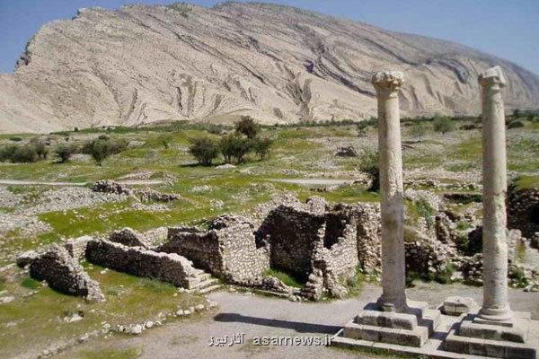 صادرات یک المان هنری از کاخ بیشاپور به دنیا به همراه فیلم