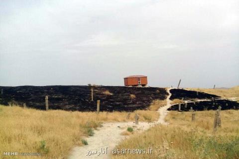 محوطه خالد نبی در آتش سهل انگاری سوخت، مجموعه تعیین حریم می گردد