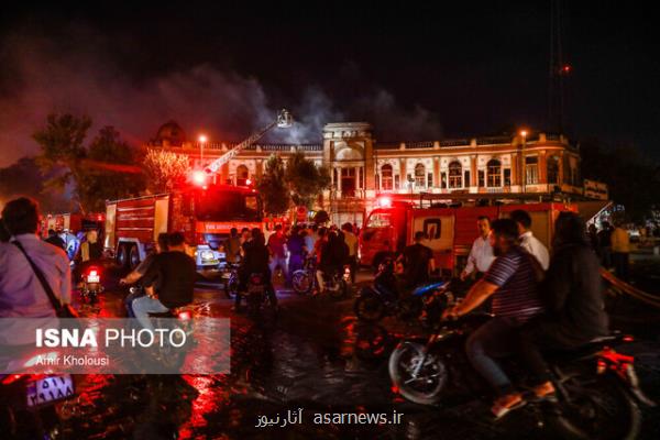 درخواست اعتبار ۲۰۰ میلیاردی برای اطفاء حریق موزه ها