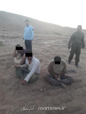 دستگیری حفاران غیرمجاز در شهر ری در تونل ۱۵ متری