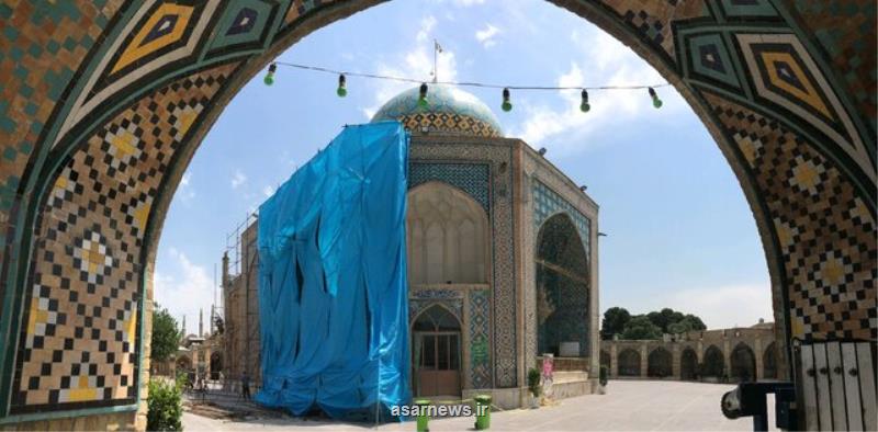 ماجرای تخریب كاشی كاری امامزاده حسین (ع) قزوین چیست؟